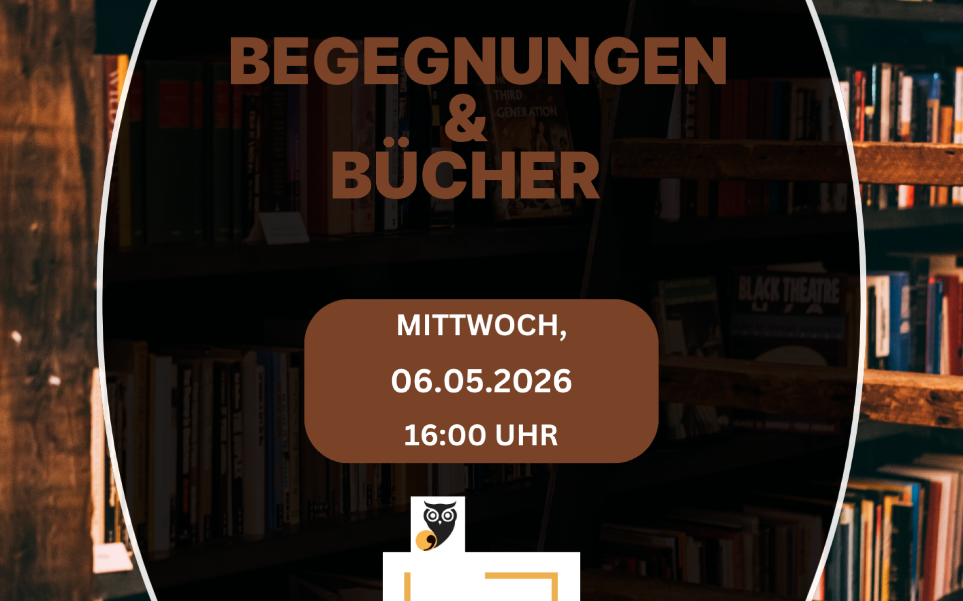 In gemütlicher Runde über Bücher austauschen. 